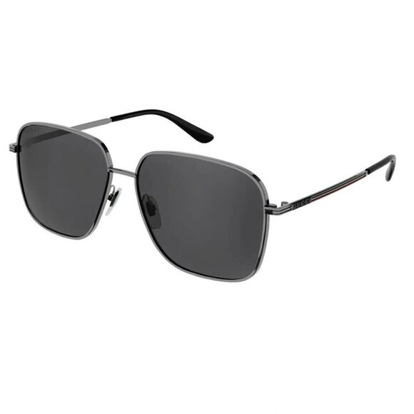 Gucci Silver Aviator Sunglasses Gg097sa New With Tags No Box - Picture 1 of 7
